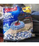 O-Cedar Easy Wring Rinse Clean Mop Refill Blue New In Package - £8.05 GBP