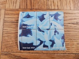 Easter Seals 1975 Stamps Block (6) - £2.12 GBP