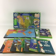 Leap Frog Tag Reading System with Pen Interactive Map 8 Books Solar Syst... - $108.85