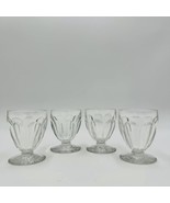 BACCARAT France Crystal Tallyrand White Wine 3 3/8” Set 4 Pieces Cordial... - £205.86 GBP