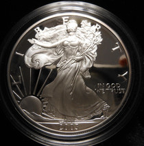 2003-W Proof Silver American Eagle 1 oz coin w/box &amp; COA - 1 OUNCE - £66.45 GBP