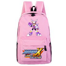 WM Rockman Mega Man Backpack Daypack Schoolbag Pink Bag B - £15.71 GBP