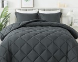 Queen Size Comforter Set With 2 Pillow Shams - Down Alternative Bed Comf... - $43.99