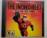 The Incredibles PC-CD ROM Print Studio - $6.92