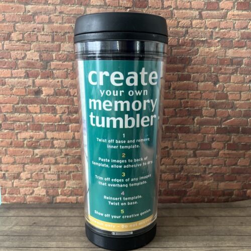 Primary image for Starbucks Create Your Own Memory Photo Tumbler Insulated Travel 16 oz 2007