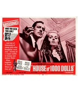 *HOUSE OF 1,000 DOLLS (1967) White Slavers Vincent Price &amp; Martha Hyer A... - $128.83 CAD