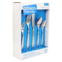 Gibson Home Prato 20 Piece Flatware Set - $55.20