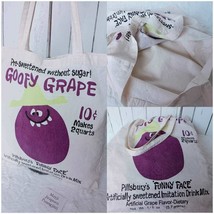 Vintage Funny Face Drink Mix &quot;Goofy Grape&quot; Shopping Bag - Retro Collecti... - $22.50