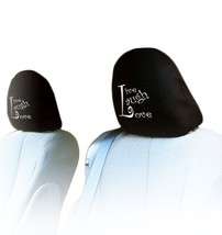 For Toyota New Pair of Live Laugh Love Car Truck Seat Headrest Covers - £11.97 GBP