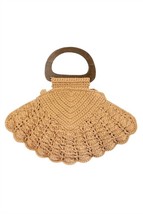 Famsdesign women&#39;s shell purse in Tan - size One Size - $43.56