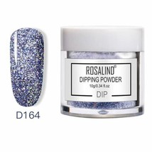Rosalind Nails Chrome Holographic Dipping Powder - Colorful - *PURPLE GL... - £2.35 GBP