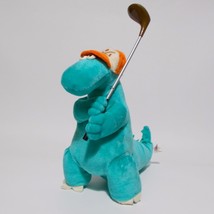Golfasaurus Dinosaur Plush Golfing Stuffed Animal Vintage 80s - £14.21 GBP