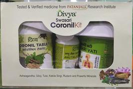 5 X Patanjali Coronil Kit Immunity Boost Baba Ramdev Ayurvedic Supplement - £59.94 GBP