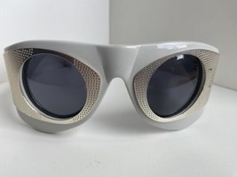 New Linda Farrow Todd Lynn TL/3/4 Gray Perforated Sunglasses Japan - £235.89 GBP