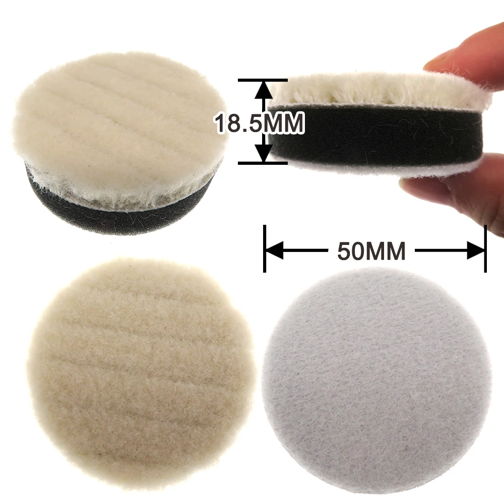 9Pcs 2 Inch Buffing Polishing Pad Kit Car Sponge Buff Pad Grip  Pad For Buffer P - £136.99 GBP