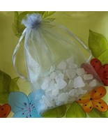 40+ Pieces ~ Genuine Lake Erie Beach Glass ~ Surf Tumbled ~ White in Col... - $550.32 MXN