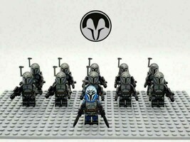 11pcs/set Star Wars Bo-Katan Kryze Night Owls Mandarlorian Custom Minifigures - £19.07 GBP