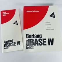 Borland dBASE IV 2.0 Quick Reference Guide Language Manual VTG Software ... - $18.57