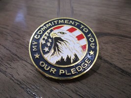 US National Guard My Commitment To You Challenge Coin #734R - £6.97 GBP