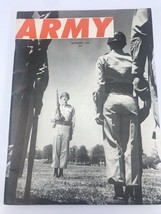 1956 ARMY Magazine September United States Army Vol 7 NO 2 - $12.69