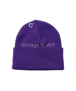Urban Outfitters Purple Minimalist Cuffed Knit Beanie Skull Cap Hat Made... - $9.89