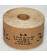 US 3 Cent Postage Stamp 500 Test-Dummy Coil Roll - $49.01