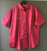Vintage 90s Kids R Us Employee Work Shirt Size XXL Red Burgundy New Lege... - £21.87 GBP