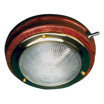 Sea-Dog Teak LED Dome Light - 5&quot; Lens [400209-1] - £59.11 GBP