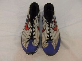 ADULT MEN'S sz12.5 NIKE TRACK AND FIELD CLEATS SHOES RED GRAY BOWERMAN N... - $13.28