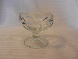 Vintage Clear Glass Ice Cream or Dessert Cup 3.125&quot; Tall - $20.00