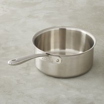 All-Clad TK™ 5-Ply  Copper Core, 4-qt sauce pan with 9&quot; solid spoon - £117.14 GBP