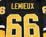 Mario Lemieux Signed Pittsburgh Penguins Hockey Jersey COA - $279.00