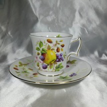 Royal Chelsea Footed Teacup and Saucer in Random Harvest # 21335 - £11.75 GBP