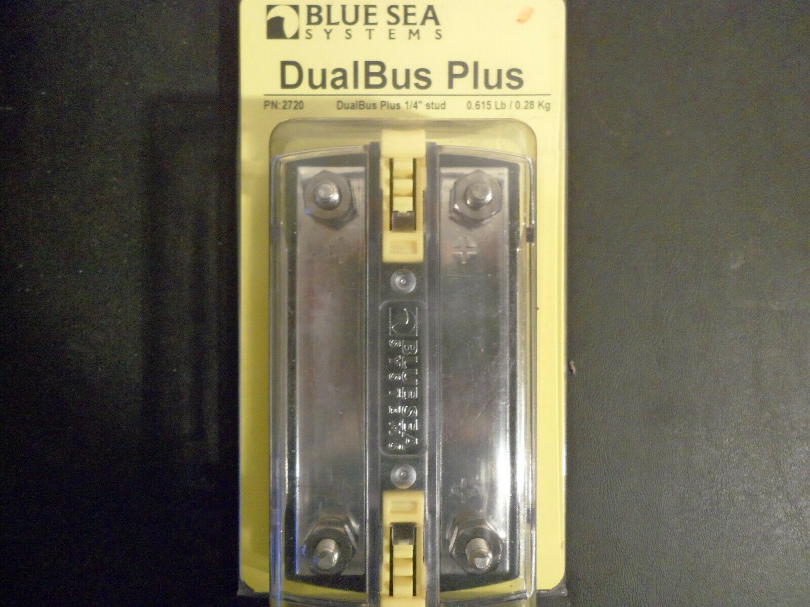 Blue Sea 2720 DualBus Plus 150A BusBar 1/4&quot;-20 Stud  Marine Boat - $20.79