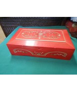 Great Collectible Wood MUSICAL TRINKET JEWELRY BOX - £11.35 GBP