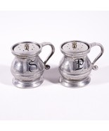 Vintage Metal Handled Jug Salt &amp; Pepper Shaker Cooking Kitchen Utensils ... - $16.83