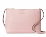 New Kate Spade Harlow Pebble Leather Crossbody Rose Smoke with Dust bag - $104.41