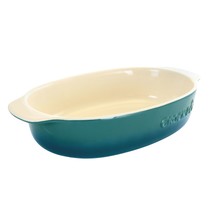 Crock Pot Artisan 2.5 Quart Oval Stoneware Casserole in Gradient Teal - $70.99