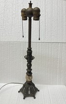 Vtg Rembrandt Table Lamp Brass Colored Ornate 23.5” - $2,445.99 MXN