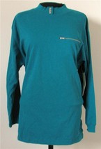 On Your Mark Teal Green Knit Top Size MEDIUM Long Sleeve  NEW  TAG - £18.97 GBP