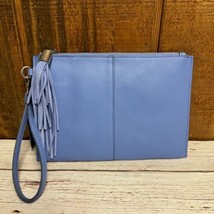 I.N.C. INTERNATIONAL CONCEPTS Molyy Faux Leather Party Pouch - Peri Blue - $342.65 MXN