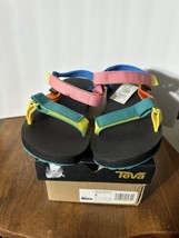 Teva Kids&#39; Original Universal Sandal 90S Multi- 1116656C-Smu  90S Multi - £33.99 GBP