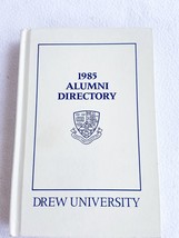 Drew University Vintage Hardcover Book Alumni Directory 1985 Madison NJ ... - $37.60