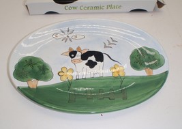 Cow Ceramic Plate - €8,70 EUR