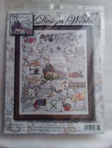 NEW Design Works Counted Cross Stitch Picture Kit Stitching ABC 2731 16&quot;... - $29.99
