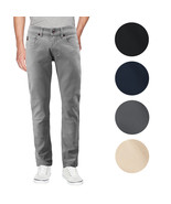 Men&#39;s Slim Fit Casual Skinny Jeans Straight Leg Stretch Cotton Denim Pants - $42.38 CAD