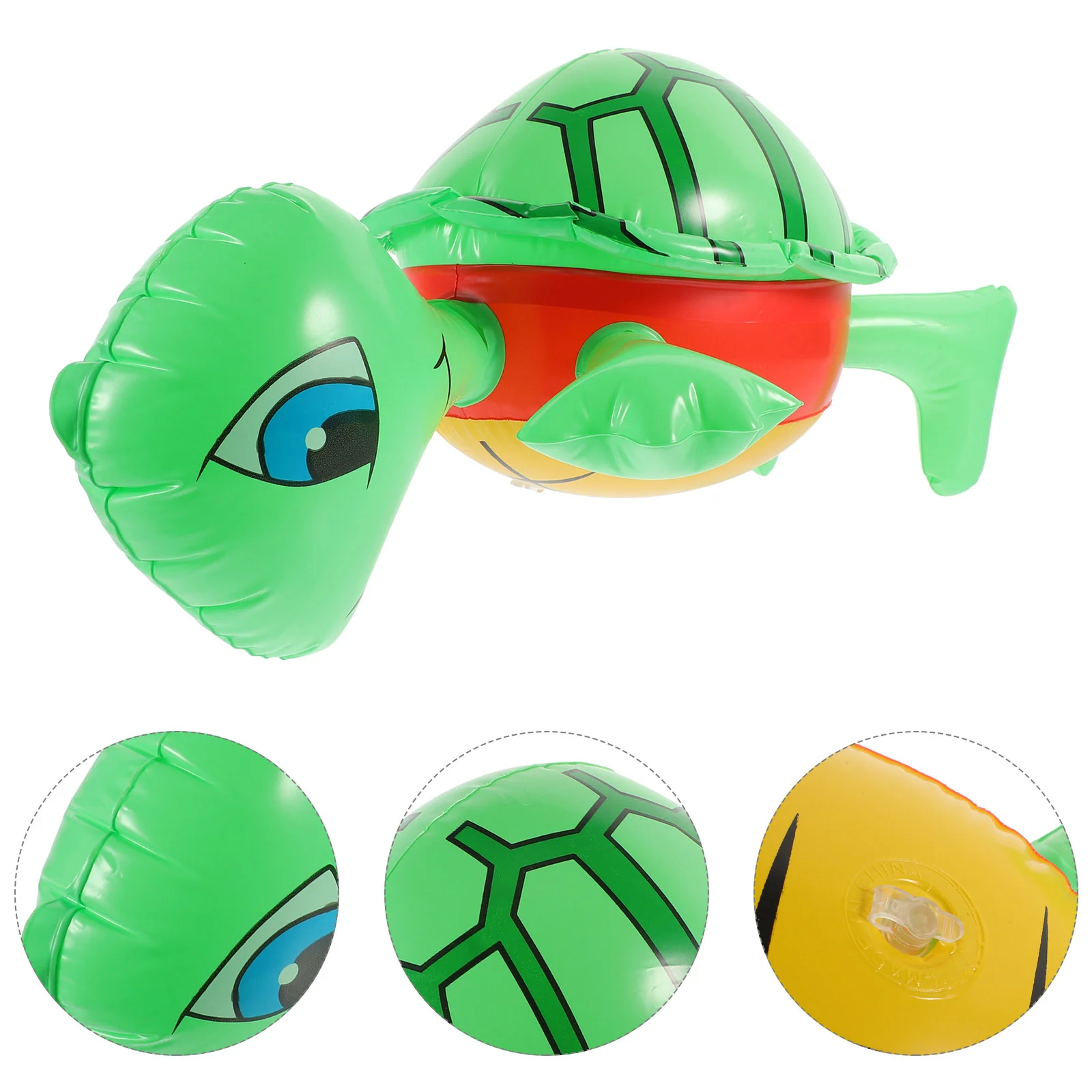 Kids Toy Inflatable Turtle Pvc Balloons Sea ​​turtle Party Supplies Summer Toys - £9.57 GBP