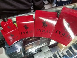 POLO RED by Ralph Lauren 0.25 / .5 / 2.5 / 4.2 / 6.7oz EDT Spray for Men NEW BOX - £23.59 GBP+