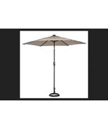 Solar Umbrella 9&#39; Taupe - $118.16 CAD