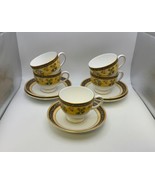 Set of 5 Wedgwood Bone China INDIA Cups &amp; Saucers - $219.50 CAD